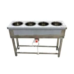 GBE 45 x 12 x 32 inch Electric Operated 4 Pot Bain Marie