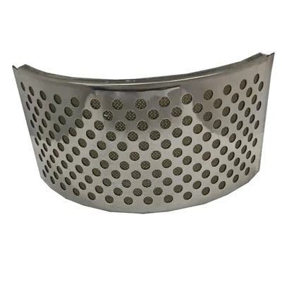 9 x 20.5 x 9 Cm Stainless Steel Jali For 1HP Domestic Atta Chakki (Jali Size-Jali no. 0)