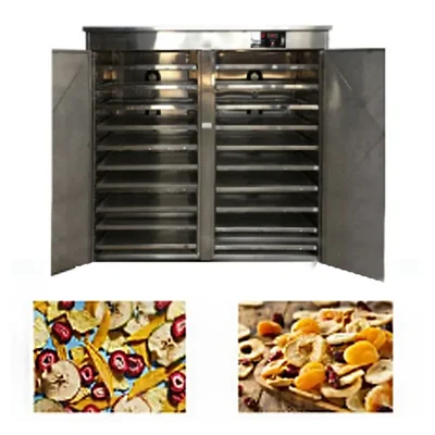 High Efficiency 20 Stainless Steel Tray Food Dryer With 3200 Watt For Large Food Processing Units