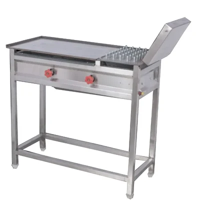 36X17X30 Standing Type Chapati Tawa Bhatti For High-Volume Preparation of Chapatis (Model:Gold)