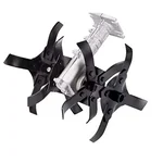 Heavy Duty 28 mm Round Tiller / Cultivator Attachment For Brush Cutter