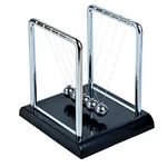 Wissen Techus Newton Cradle with 5 Suspended Metal Balls to Show the Laws of Motion and Energy Conservation