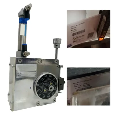 Nickel Chrome Plated Pneumatic Batch Coding Machine