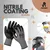 Fortuner Grey & Black Nitrile Coated Safety Hand Gloves – Durable, Slip-Resistant Grip & High Dexterity(Pack-1 Pair)