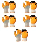 SIA Nitrile Coated Unisex Safety Gloves For Industrial, Gardening, and Agricultural