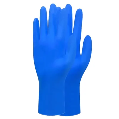 KARAM Premium 4 mil Nitrile Safety Gloves Ambidextrous Latex Free Textured Fingertips 100 Pairs HS502