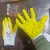 Safety Gloves Nitrile Coated, 13 Guage Cut Resistant, Industrial Work Gloves, Yellow(Pack-1 pair)