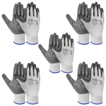 Gravitech Pair of 5 Nitrile Palm Coated Cut Level Safety Hand Gloves, GI-HS-20