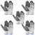 Gravitech Pair of 5 Nitrile Palm Coated Cut Level Safety Hand Gloves, GI-HS-20