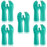 13 Inches long Heavy-Duty Reusable Chemical Acid Resistant Nitrile Wet and Dry Glove 