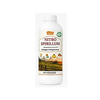 NITROSPIRILLUM (5 Litre Liquid) Bio-Fertilizer Root Growth Booster for Paddy, Wheat, Maize, Cotton & Vegetables