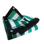 NMK NETS Shade Net 90% UV Protected with All Side Eylets for Terrace Garden, Green House and Gardening (5x10 Ft)