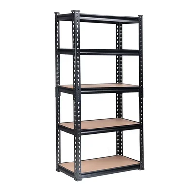 Awni 72 x 36 x 18 Inch 5 Wooden Shelves XL Size Boltless Rack For Multipurpose Uses, Load Capacity-100 Kg/Shelf