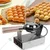 Commercial Stainless Steel Non Stick Bubble Waffle Baker 1.1 Kw