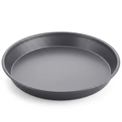 Smart Chef 10 Inch Non-Stick Round Shape Carbon Steel Pizza Baking Pan HSW0576 (Pack of 1)