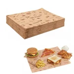 100pcs Wrapping Paper Sheets (10 x 12 inch) , Non-Sticky Premium Sheets for Roti, Sancks, Burger, Sandwich