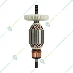 Heavy Duty Replacement Motor Armature for Novex Prime 20180 Angle Grinder, 2000W+ high-torque, Integrated Cooling Fan