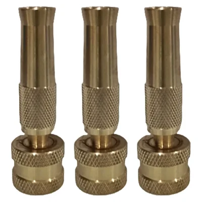 NP 3 Pcs 1/2 Inch Female Thread Brass CNC Nozzle