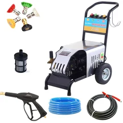 Neptune 2.5 HP Trolly Type 145 Bar Single Phase High Pressure Washer with All Essential Accessories (NPW-2100)