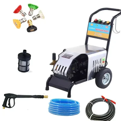 Neptune 2.5HP, 155 Bar Trolley Type High Pressure Washer, 1Phase || Copper Motor || Including All Accessories (NPW-2100)