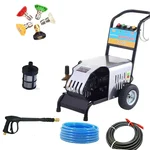 Neptune 2.5HP, 155 Bar Trolley Type High Pressure Washer, 1Phase || Copper Motor || Including All Accessories (NPW-2100)