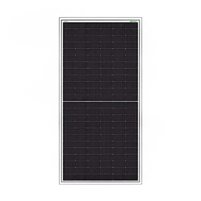 WAAREE 580W N-Type TOPCon Dual Glass Bifacial Solar Panel with 21.86% Efficiency Utility, 144 Half-Cut Cells 