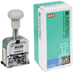 MAX Premium Quality Numbering Machine with 4mm Letter Size