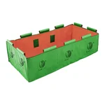 PLANT CARE Rectangular Grow Bag Size-24 X 12 X 12 inch - Heavy Duty HDPE for Vegetable Terrace Garden