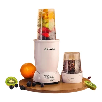 Brewine White 500 watts Nutri Blender ( Model : Flora 500 )