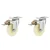 MI 100 x 50 mm 500 kg Load Capacity Nylon with Double Bearing Brake Type Caster Wheel(Pack-2 pcs)
