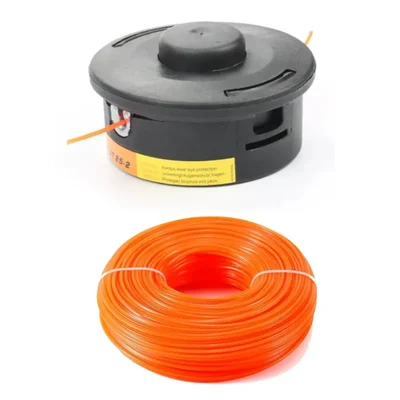 Nylon Rope / Trimmer Line of 5 kg 3.5 mm with Free 25-2 Tap & Go Trimmer Head for Brush Cutter