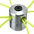 MECSTROKE 4 Strings Aluminum Trimmer Head for Petrol Brush Cutter