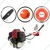 Heavy Duty 2 Teeth Blade and Nylon Trimmer Head with 3mm 50 meter Trimmer Line Combo for Petrol Brush Cutter