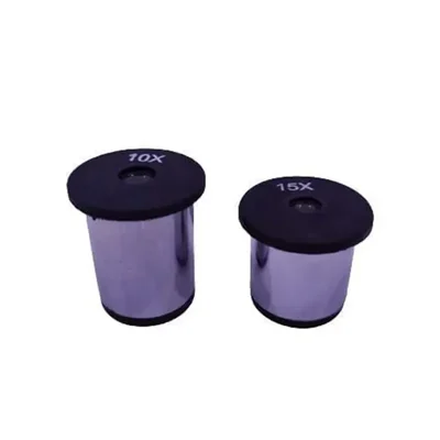 SBT Instruments Set of 2Pcs 10X and 15X Hygiene Eyepiece Objective Lens Microscope for Chemistry lab