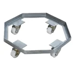 Octagon Trolley 23 x 23 inch of Mild Steel Body for Round Tandoor