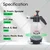 OEM 2L Heavy Foam Sprayer Bottle With Adjustable Nozzle 