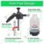 OEM 2L Heavy Foam Sprayer Bottle With Adjustable Nozzle 