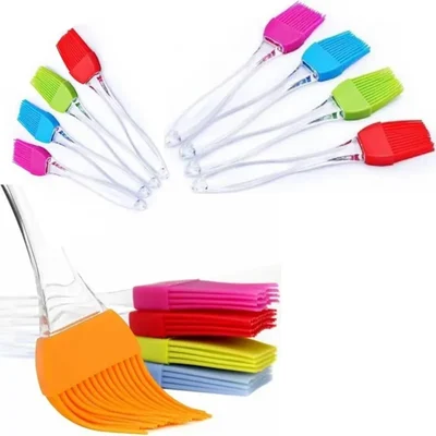 Silicon Oil Brush for Cooking/Baking Purpose (Pack of 12), No. 2 