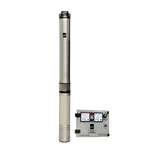 Kirloskar 2 Hp 8 Stage(4 inch) 1Ph Oil Filled Submersible Pump With CP (KP4 JALRAAJ UVA 150-2008 CP) - 2 Years Warranty