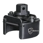Keaa Adjustable 12 Inch 80mm-105mm Alloy Steel Non Slip Durable Oil Filter Wrench Tool Cap
