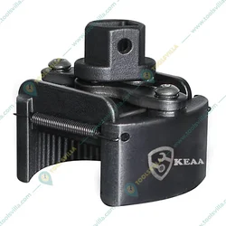 Keaa Adjustable 12 Inch 80mm-105mm Alloy Steel Non Slip Durable Oil Filter Wrench Tool Cap 