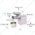 Mini Cold Oil Press/Extractor Machine 400W, 3-4kg/hr