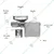 Cold Press 400W Oil Processing Machine With 0.25HP Motor