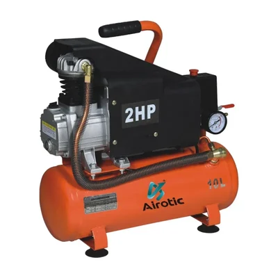 Heavy Duty 10 Liters Oil Type Air Compressor With 2 HP Motor, 115 Psi Max. Pressure