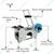 Semi-Automatic Round Bottle Labelling Machine