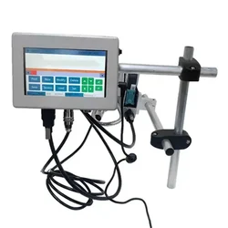 7 Inch, 12.7mm Online TIJ Printer for High Speed Printing of Expiry Date, Batch No, Barcodes