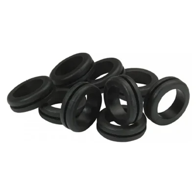 32mm Black Open Rubber Grommets used for Drip Irrigation(Pack of 20)