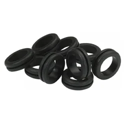 32mm Black Open Rubber Grommets used for Drip Irrigation(Pack of 20)