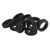 32mm Black Open Rubber Grommets used for Drip Irrigation(Pack of 20)