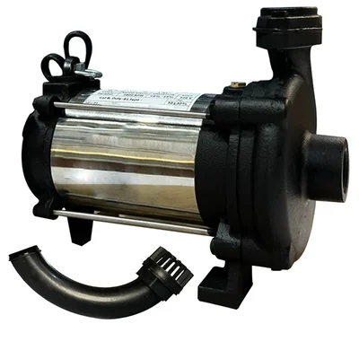 Premium Quality 1 Hp Single Phase Mini Openwell Submersible Pump, 80 Feet Max. Head, Copper Winding - 1 Year Warranty